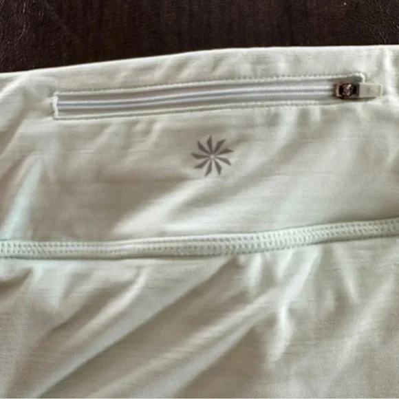 Athleta Light Aqua Blue Skort Tennis Sz L - Picture 5 of 10